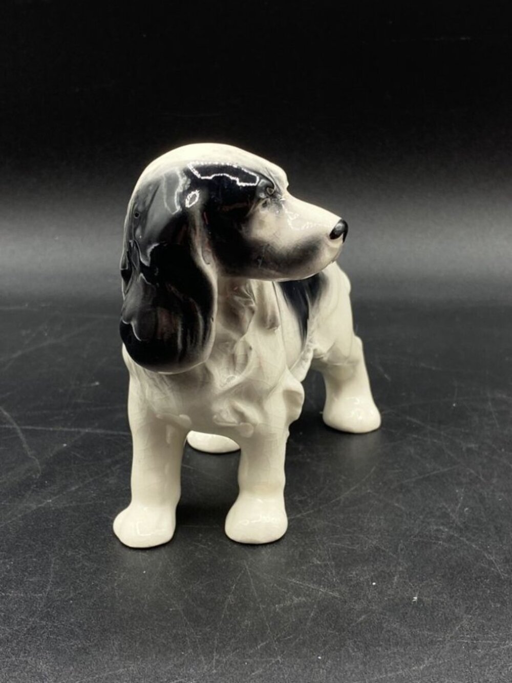 1950’s Japan 4” Cocker Spaniel Dog Figurine Vintage